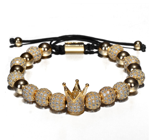 Luxurious bracelets with charms for men