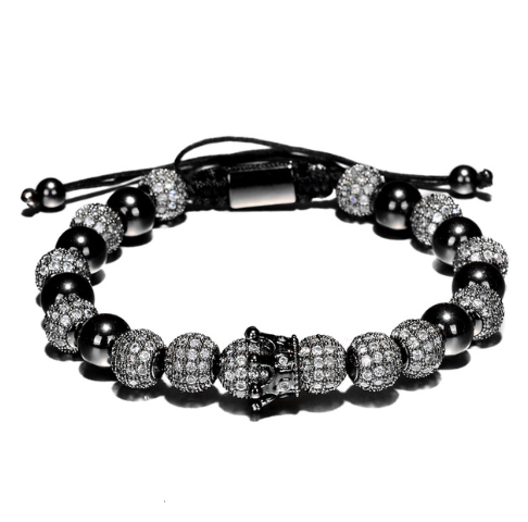 Luxurious bracelets with charms for men