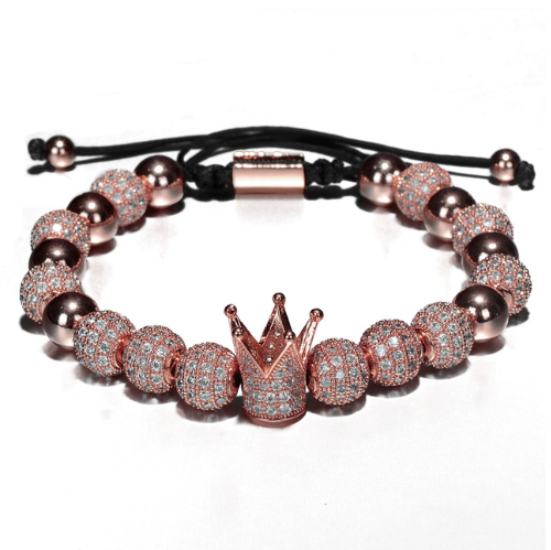 Luxurious bracelets with charms for men