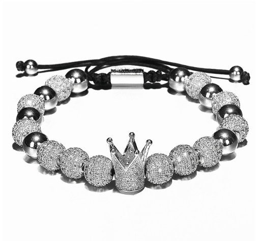 Luxurious bracelets with charms for men