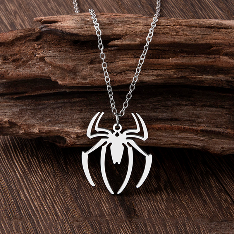 Halloween Spider Pendant Necklaces For Women And Men