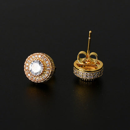 Zircon Earrings For Men And Women