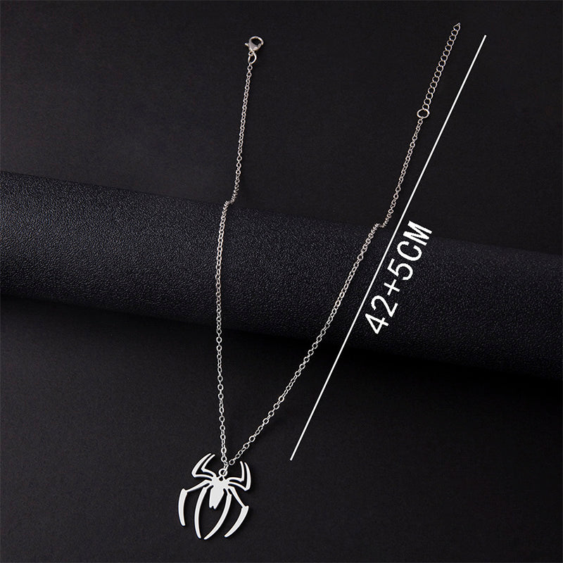 Halloween Spider Pendant Necklaces For Women And Men