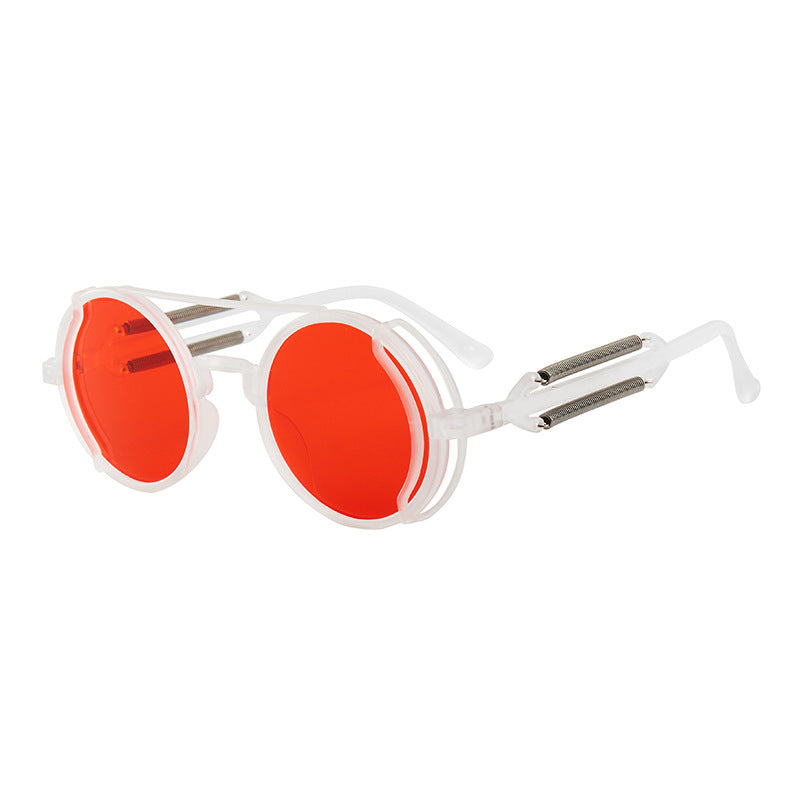 Sunglasses Steampunk Double Spring Leg Glasses