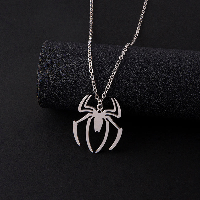 Halloween Spider Pendant Necklaces For Women And Men